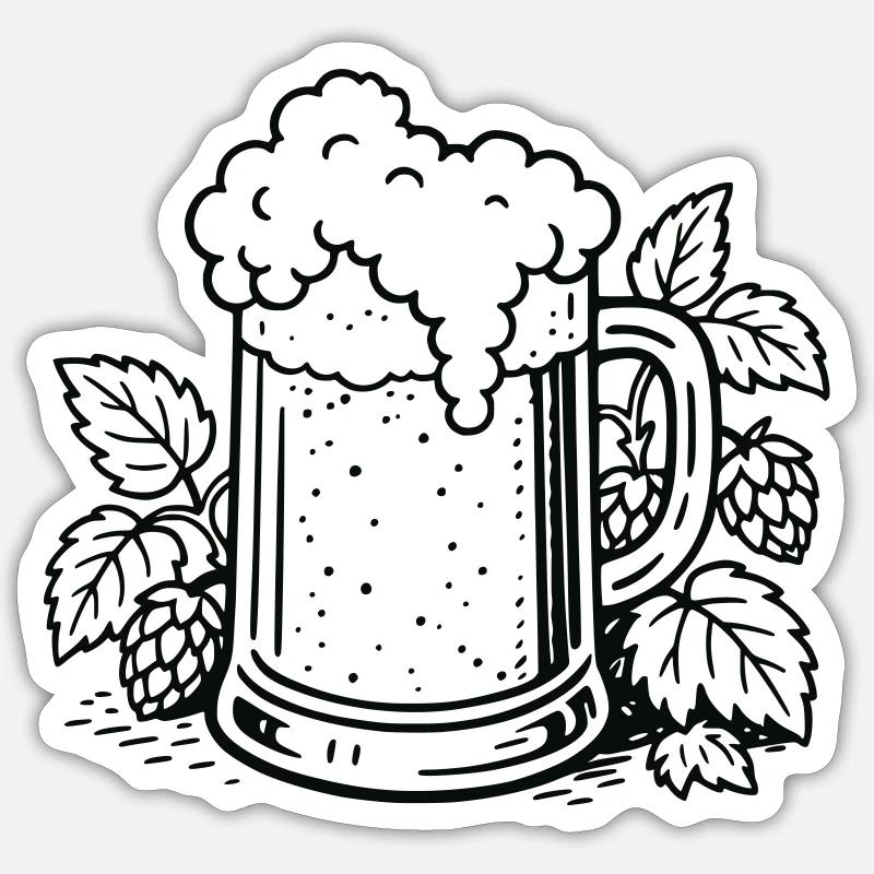 Sticker Größe S (10 x 10 cm) - 