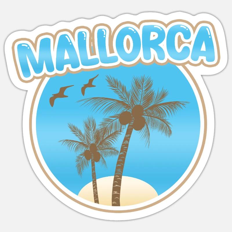 Majorca Sticker size S (10 x 10 cm)
