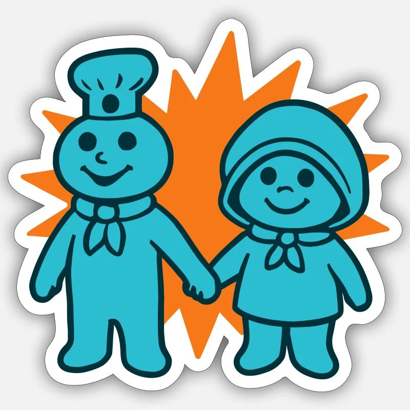 Chef sucré Sticker taille S (10 x 10 cm)