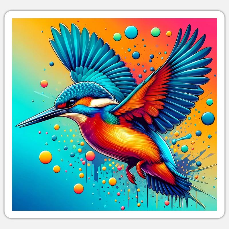 Sticker Größe S (10 x 10 cm) - 
