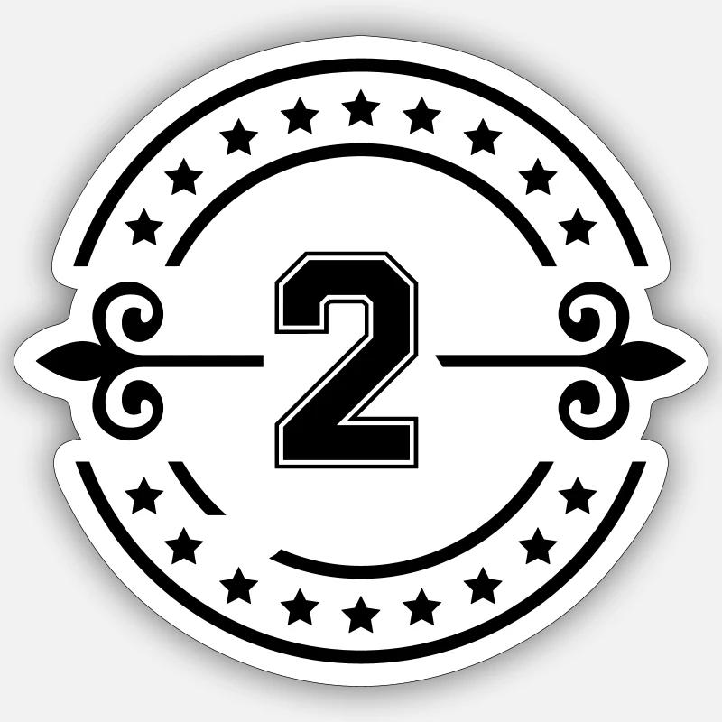 2 Sticker size S (10 x 10 cm)