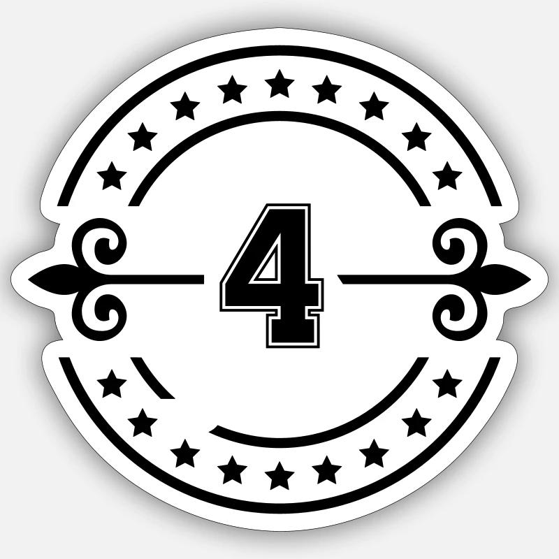 4 Sticker size S (10 x 10 cm)