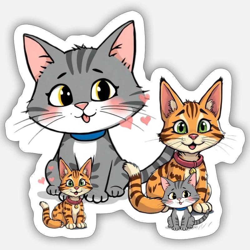 Sticker taille S (10 x 10 cm) - 