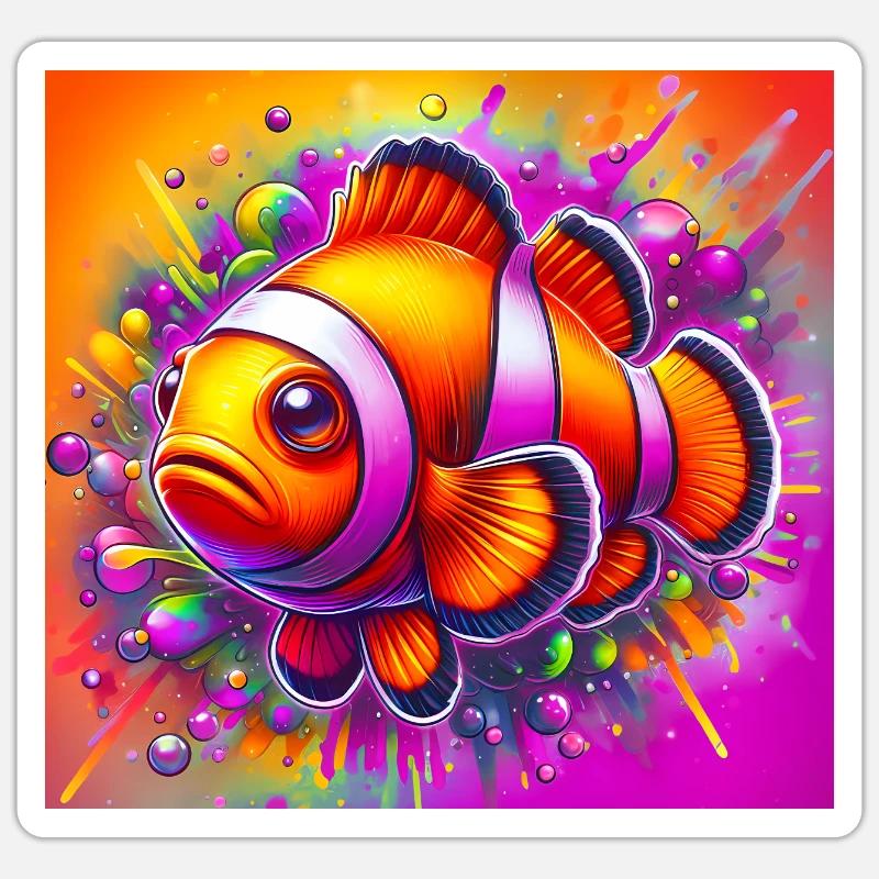 Sticker Größe S (10 x 10 cm) - 