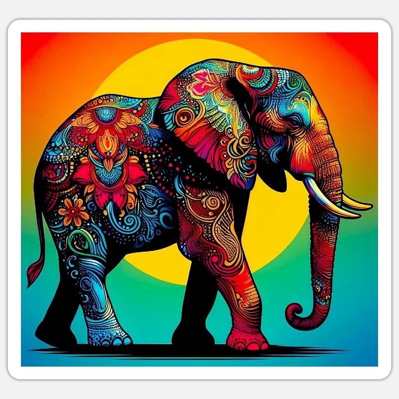 Sticker Größe S (10 x 10 cm) - 