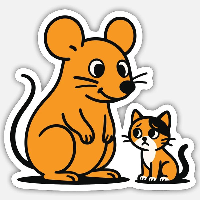 Sticker Größe S (10 x 10 cm) - 