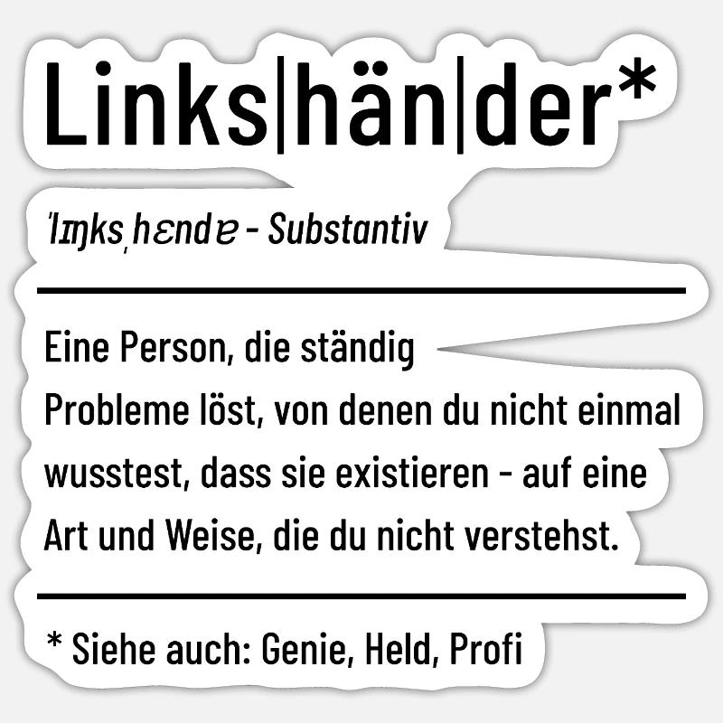 Sticker Größe S (10 x 10 cm) - 