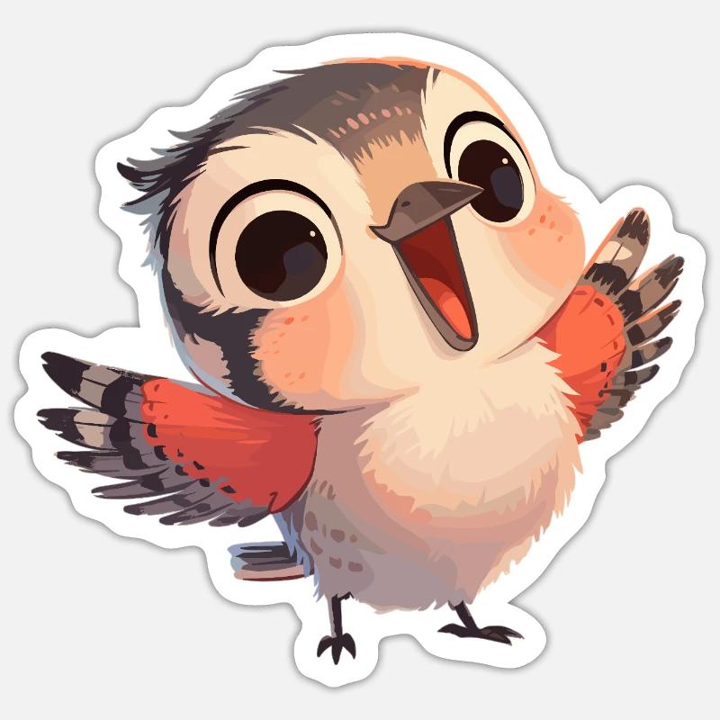 Pic Pic Sticker taille S (10 x 10 cm)