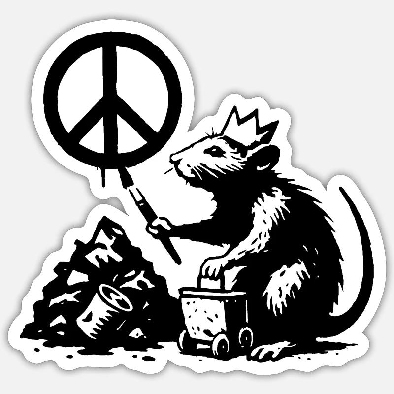 Sticker Größe S (10 x 10 cm) - 