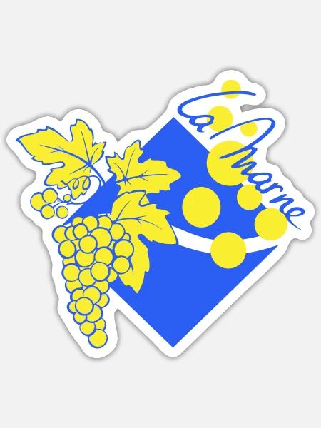  - Sticker size S (10 x 10 cm) - white matte