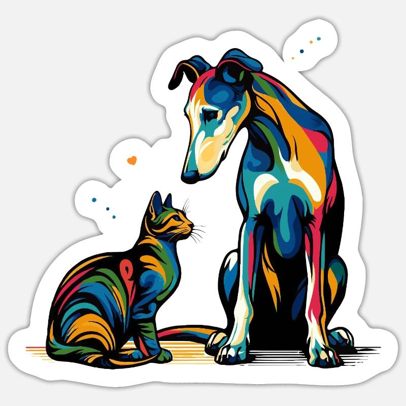 Sticker Größe S (10 x 10 cm) - 