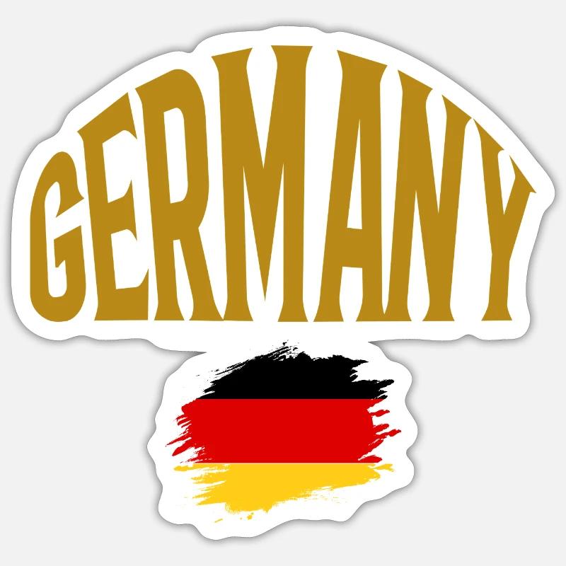 Germany Sticker size S (10 x 10 cm)