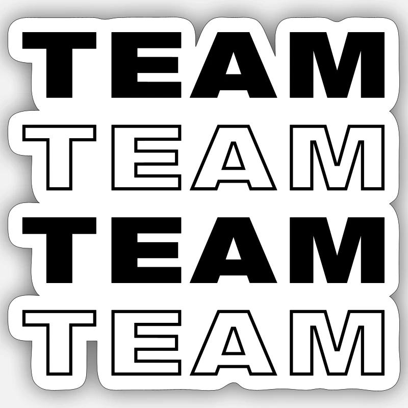 Sticker Größe S (10 x 10 cm) - 