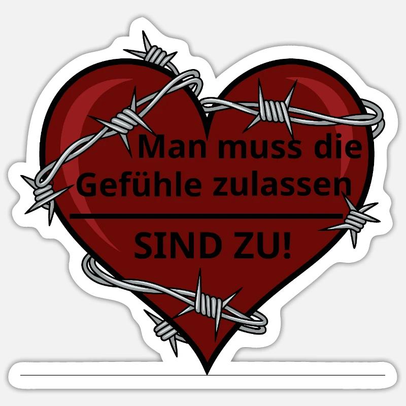 Sticker Größe S (10 x 10 cm) - 