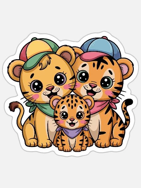 - Sticker Größe S (10 x 10 cm) - Mattweiß