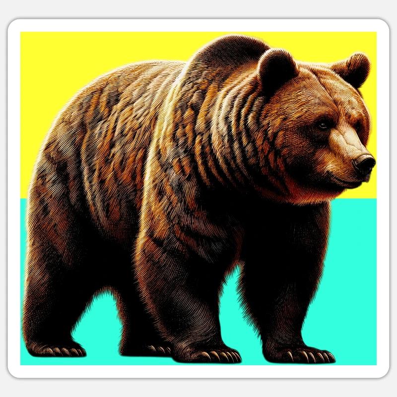 Sticker Größe S (10 x 10 cm) - 