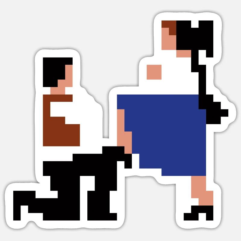 Sticker Größe S (10 x 10 cm) - 