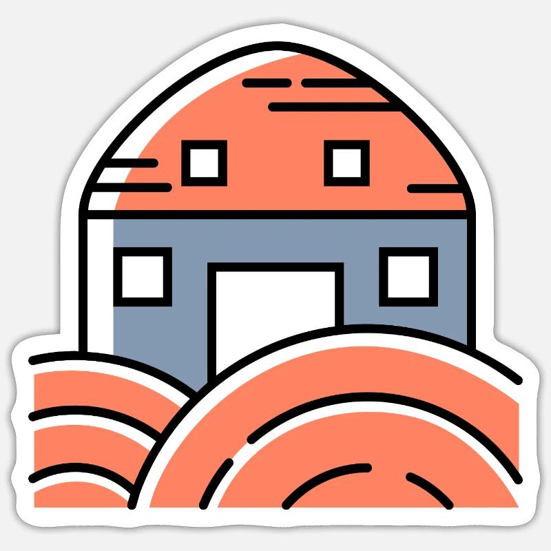 Sticker taille S (10 x 10 cm) - 