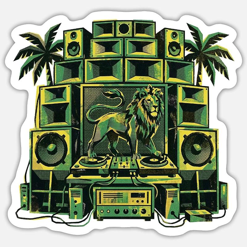 Sticker taille S (10 x 10 cm) - 