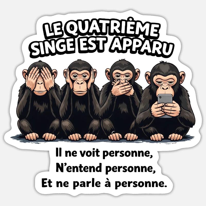Sticker taille S (10 x 10 cm) - 