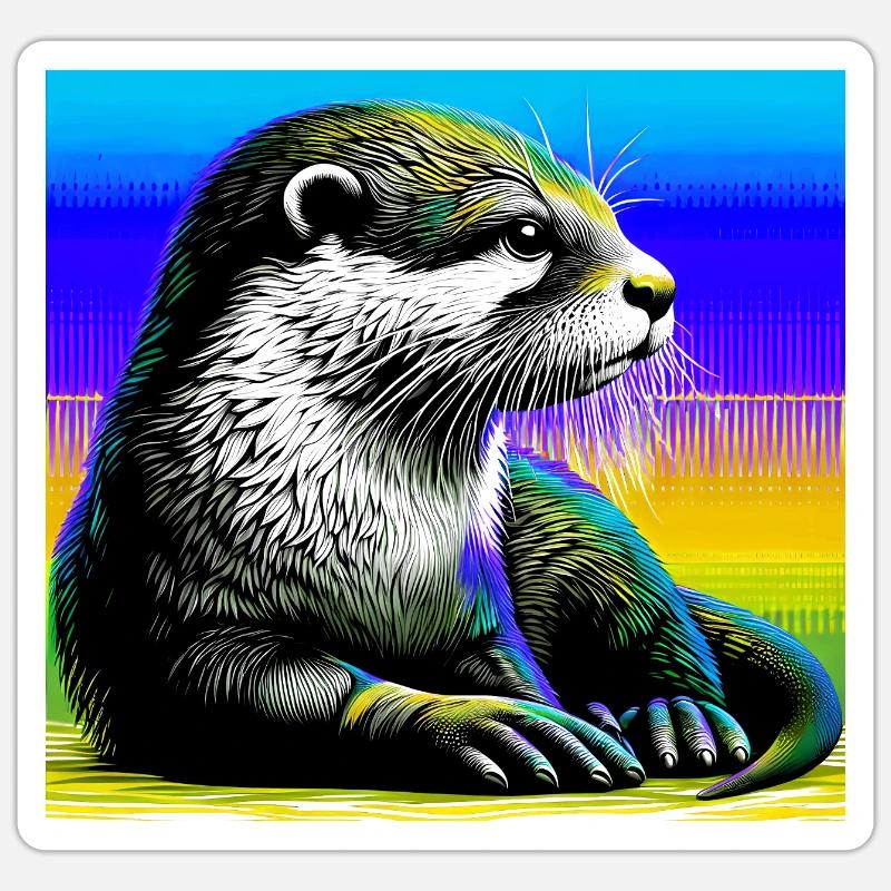 Sticker Größe S (10 x 10 cm) - 