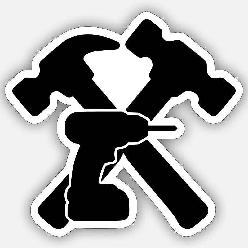 Sticker taille S (10 x 10 cm) - 