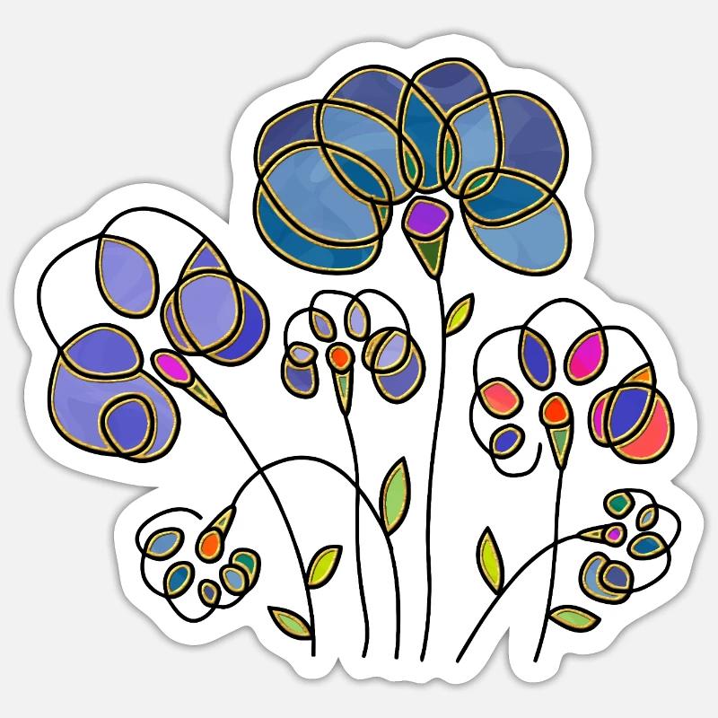 Sticker Größe S (10 x 10 cm) - 