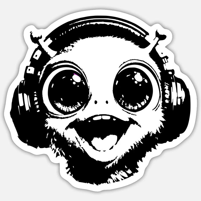 Sticker Größe S (10 x 10 cm) - 