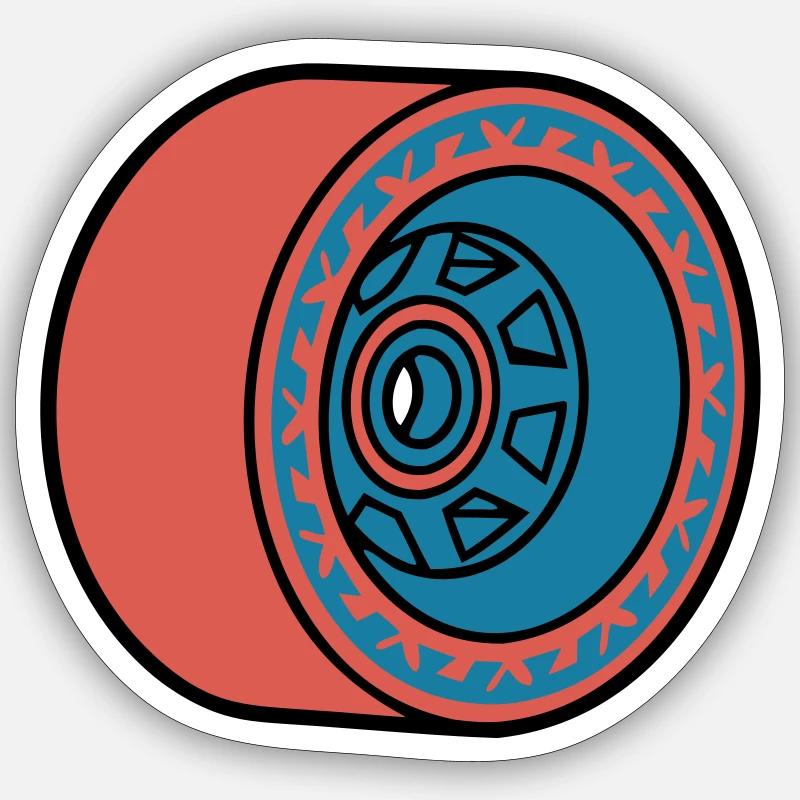 Sticker Größe S (10 x 10 cm) - 