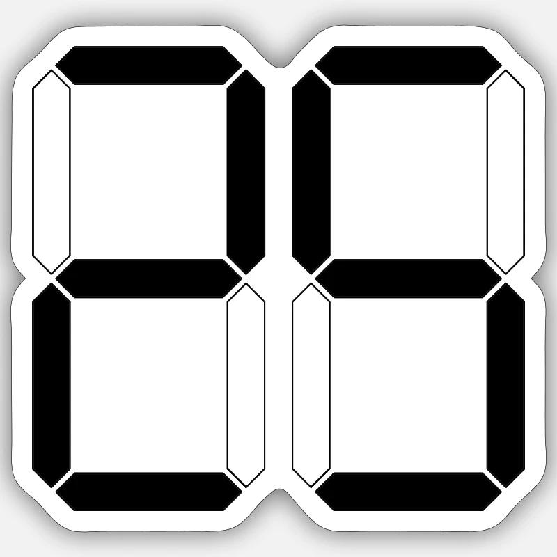 Sticker taille S (10 x 10 cm) -
