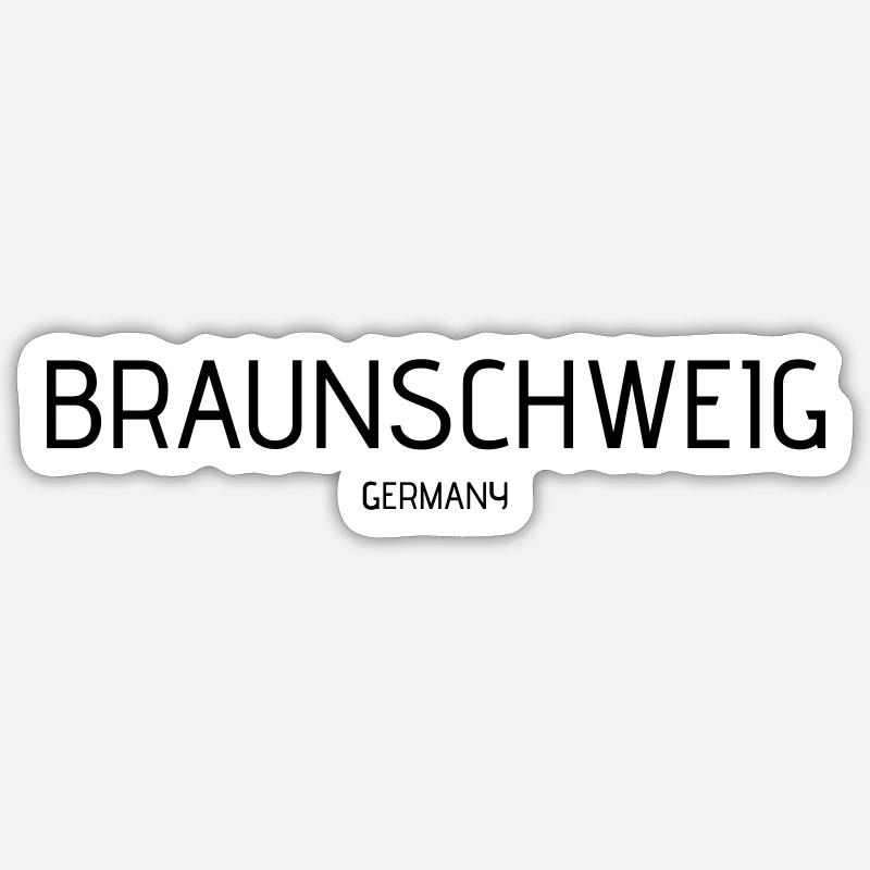 Braunschweig Sticker Größe S (10 x 10 cm)