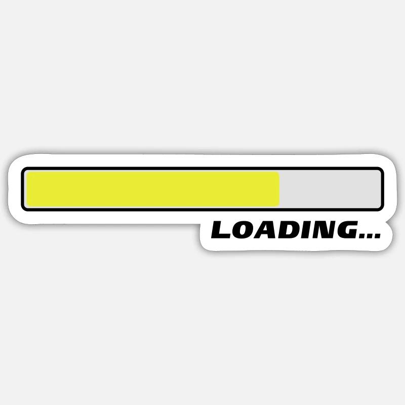 Loading ... Loading beam status 3c - Sticker size S (10 x 10 cm) - white matte