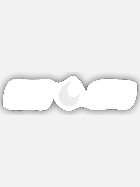 EIEIEI - Sticker Größe S (10 x 10 cm) - Mattweiß