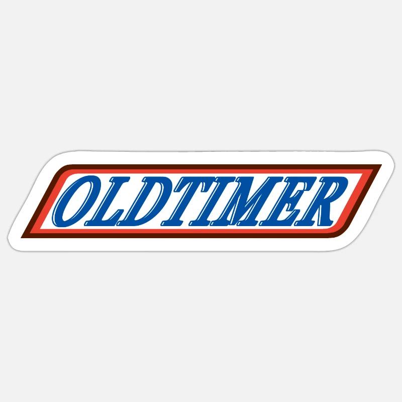 Oldtimer Sticker Größe S (10 x 10 cm)