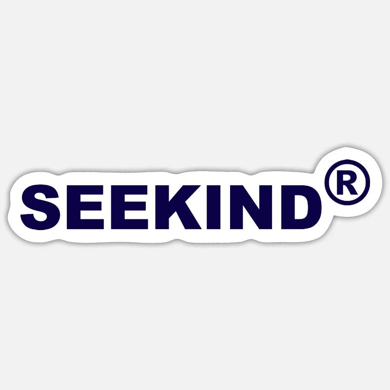 SEEKIND registered since 2012 Sticker Größe S (10 x 10 cm)