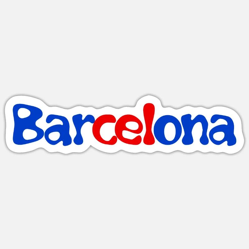 Barcelone Sticker taille S (10 x 10 cm)
