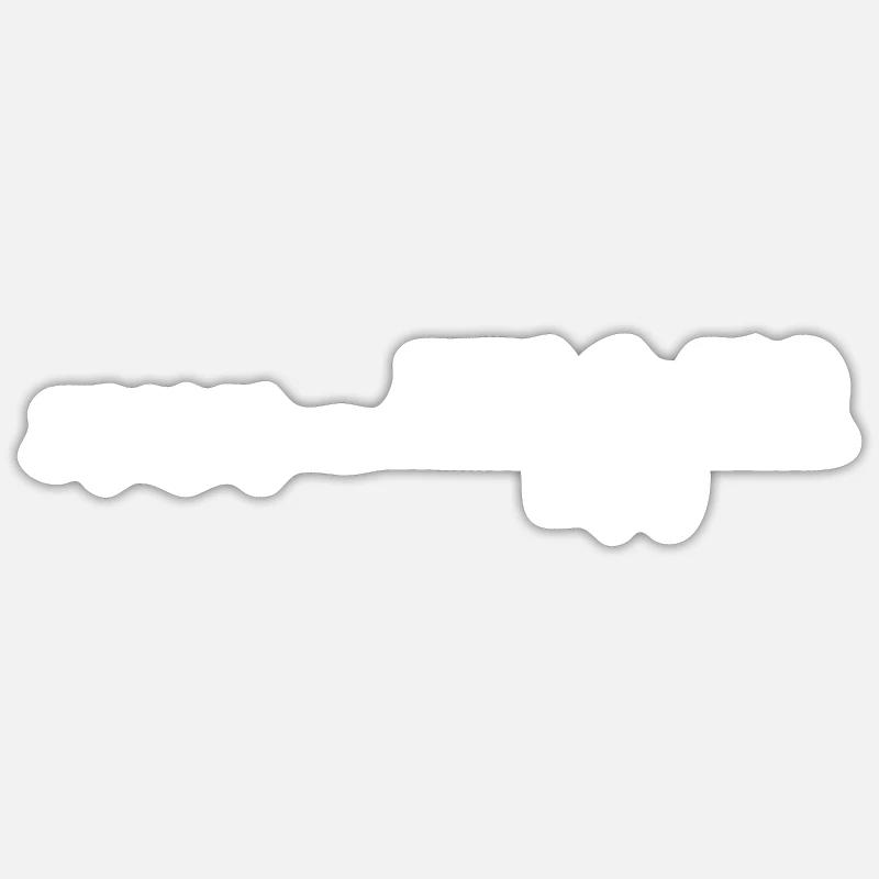Satz von Bayes Statistik Formel - Sticker Größe S (10 x 10 cm) - Mattweiß