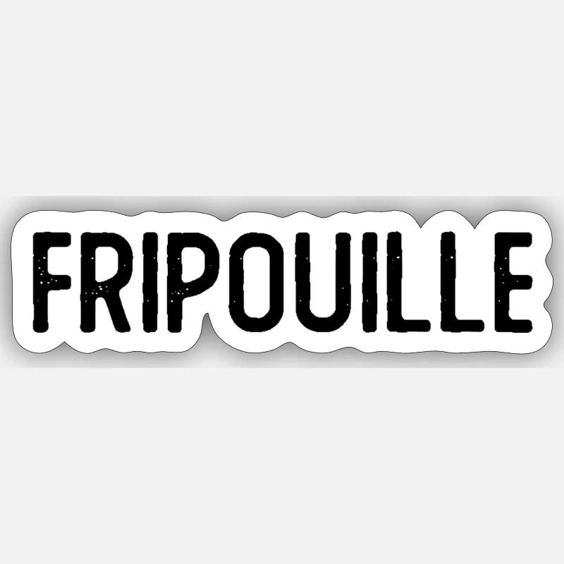 Fripouille Sticker taille S (10 x 10 cm)
