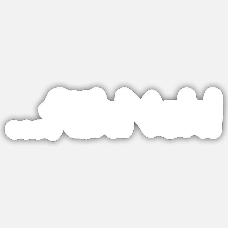 Fühl Ich! - Sticker Größe S (10 x 10 cm) - Mattweiß
