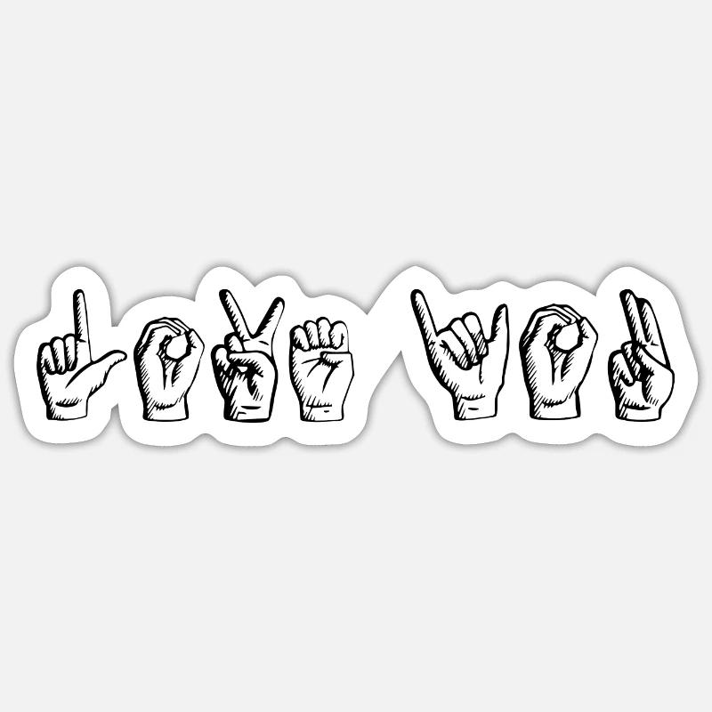 Sticker Größe S (10 x 10 cm) - 