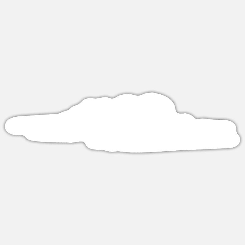 Nuage Sticker taille S (10 x 10 cm)