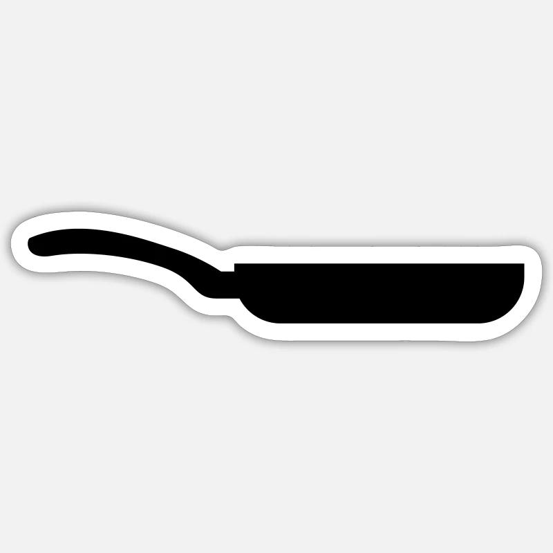 Icône Pan Sticker taille S (10 x 10 cm)