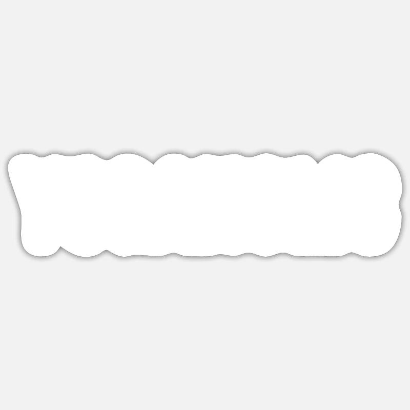 Yogaholic - Sticker size S (10 x 10 cm) - white matte