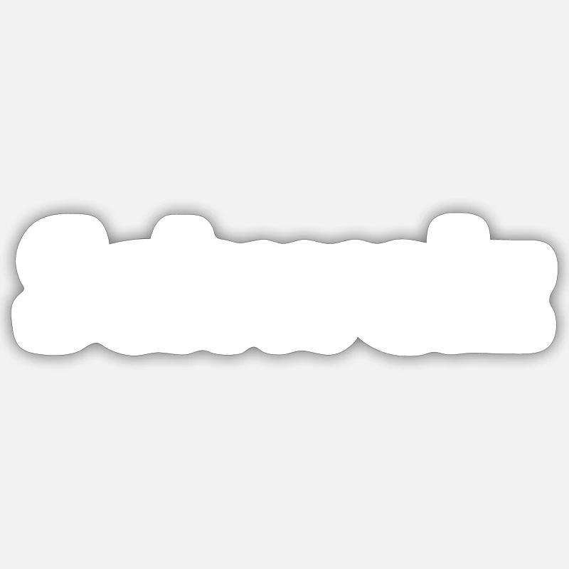 Schweiz - Sticker Größe S (10 x 10 cm) - Mattweiß