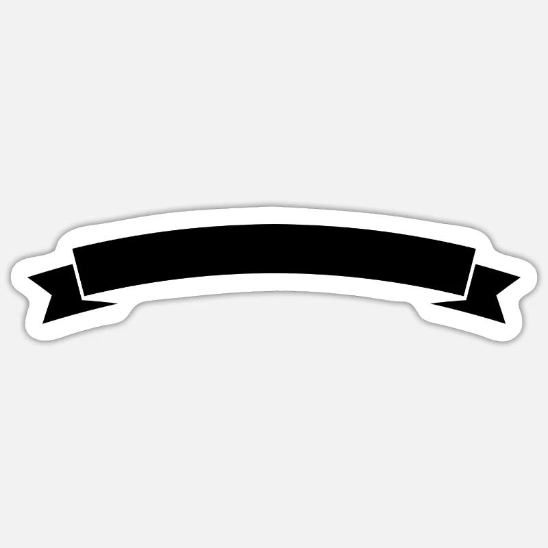 Bannière Sticker taille S (10 x 10 cm)