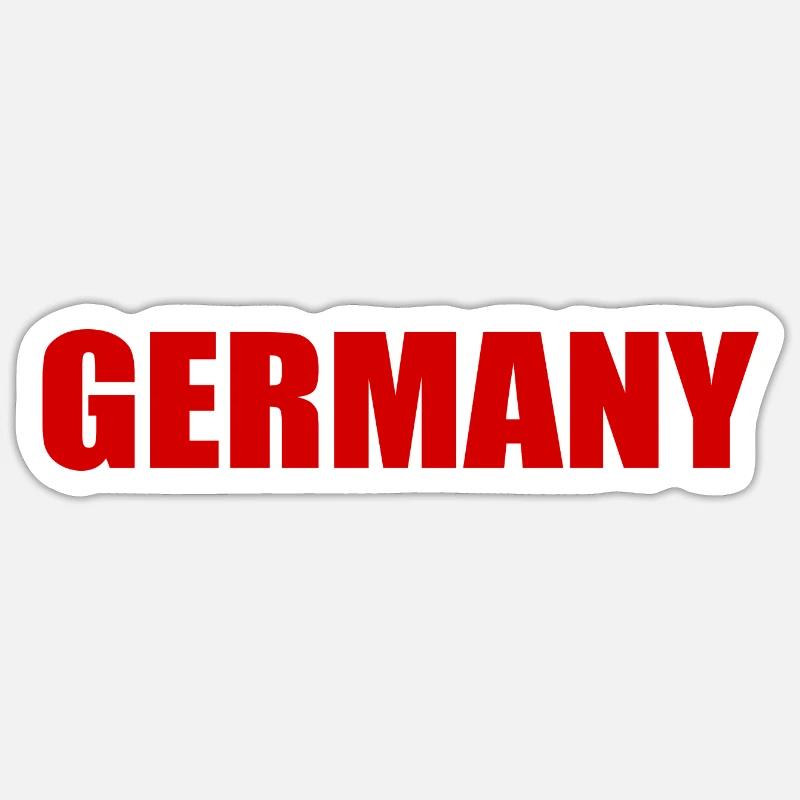 Germany Sticker taille S (10 x 10 cm)