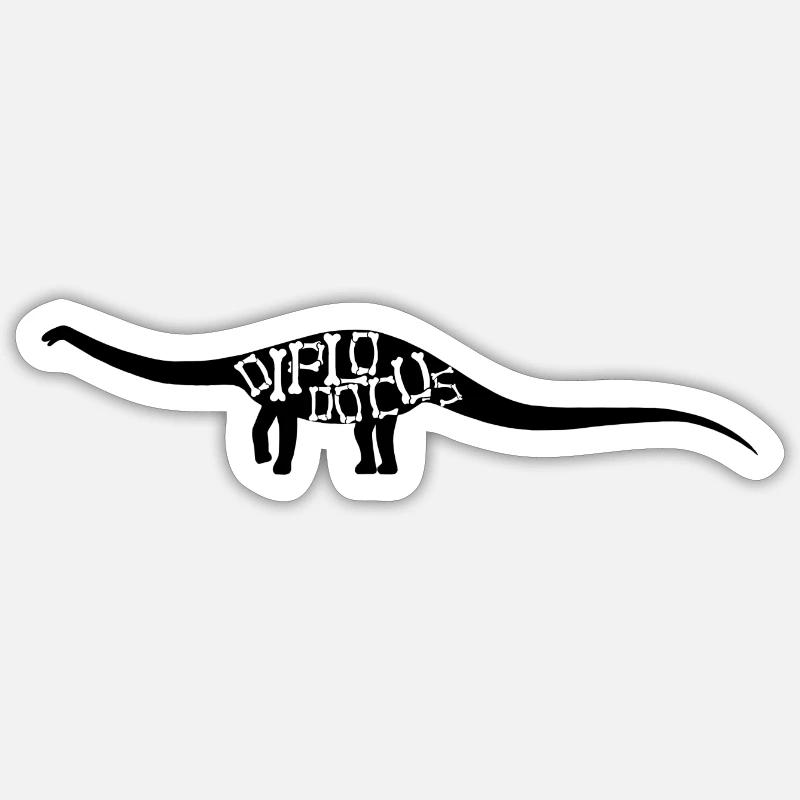 Diplodcus Sticker Größe S (10 x 10 cm)