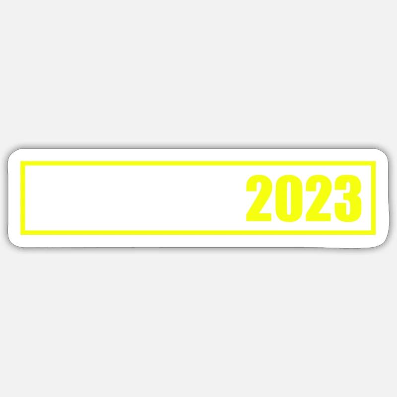 Grèce 2023 - Sticker taille S (10 x 10 cm) - blanc mat