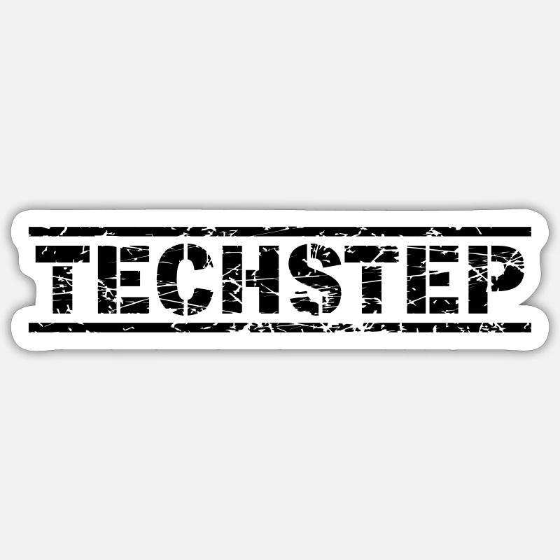 Techstep Sticker Größe S (10 x 10 cm)