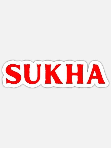 Thai Sprache Fröhlichkeit - Sticker Größe S (10 x 10 cm) - Mattweiß